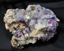 Large Rainbow Fluorite Stone Crystal Rock Mineral Specimen FLR10223