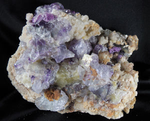 Large Rainbow Fluorite Stone Crystal Rock Mineral Specimen FLR10223