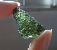 Czech Republic Moldavite Green Tektite Specimen Crystal Gemstone MDV10151