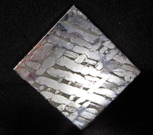 Russia SEYMCHAN Pallasite Meteorite Widmanstätten Pattern Etched Stone Specimen - MT10181