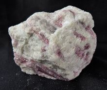 Rubellite Red Tourmaline Quartz Crystal Mineral Specimen TML10145