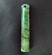 A Grade Rich Green Chinese Seal Jadeite Jade Pendant JD10103