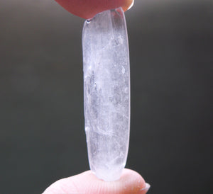 White Kunzite Polished Crystal Tumble Healing Gemstones