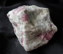 Rubellite Red Tourmaline Quartz Crystal Mineral Specimen TML10134