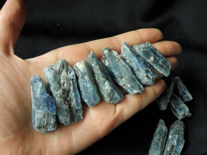 Raw Blue Kyanite Mineral Stone Crystal from Brazil - Small/ Medium/ Big Sizes