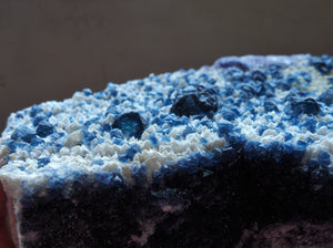 Big Gemmy Blue Fluorite Cube Mineral Specimen Crystal Stone FLR10254