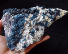 Big Gemmy Blue Fluorite Cube Mineral Specimen Crystal Stone FLR10255