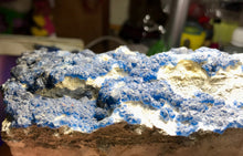 Gemmy Blue Fluorite Cube on Pyrite Mineral Specimen Crystal Stone FLR10260