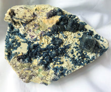 Large Raw Gemmy Blue Fluorite Crystal Mineral Specimen FLR10263