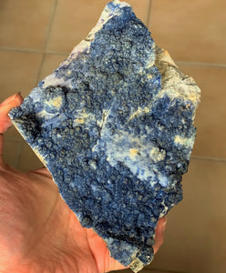 Big Raw Gemmy Blue Fluorite Cluster Crystal Mineral Specimen FLR10301