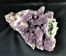 Raw Purple Cubic Fluorite Quartz Crystal Mineral Specimen FLR10265