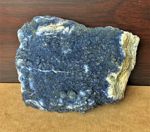 Large Raw Gemmy Blue Fluorite Quartz Matrix Crystal Mineral Specimen FLR10333