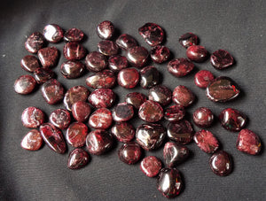 Almandine Garnets Polished Tumble Crystal Healing Gemstones