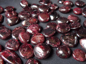 Almandine Garnets Polished Tumble Crystal Healing Gemstones