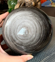 Large Silver Sheen Obsidian Crystal Sphere Stone Decor - SOB10159