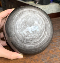 Rare Large Silver Sheen Obsidian Crystal Sphere 140mm - SOB10153