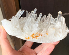 Big Clear Tibetan Needle Quartz Terminated Crystal Point Cluster Mineral Specimen