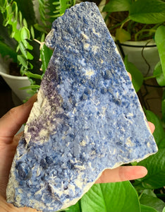 Big Blue Fluorite Mineral Specimen Crystal Stone FLR10255
