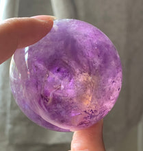 Big Bolivia Ametrine Crystal Sphere Stone Decor