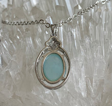 Natural Aquamarine Gemstone Silver Pendant Necklace Jewelry AQP10100